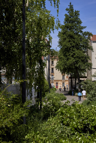 Urban greening in Saint-Denis