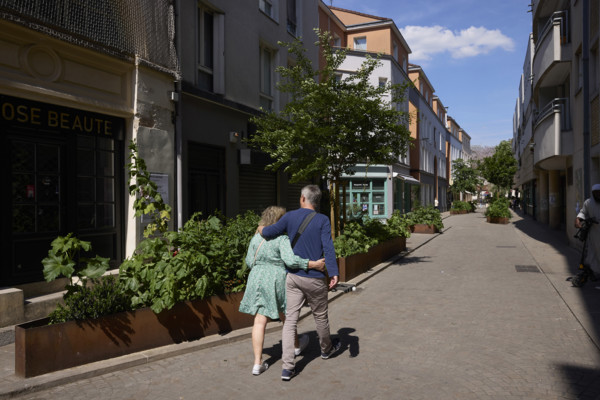 Urban greening in Saint-Denis
