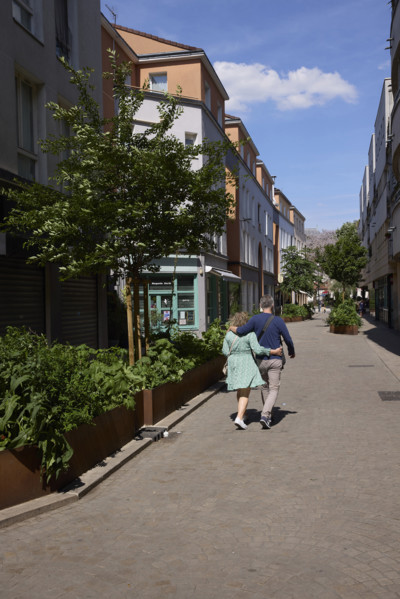 Urban greening in Saint-Denis