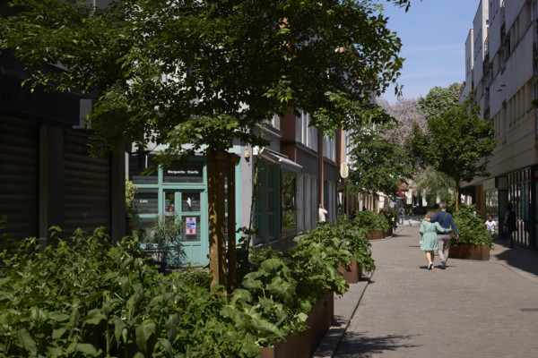 Urban greening in Saint-Denis