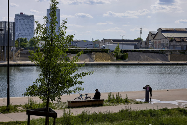 Urban greening in Saint-Denis