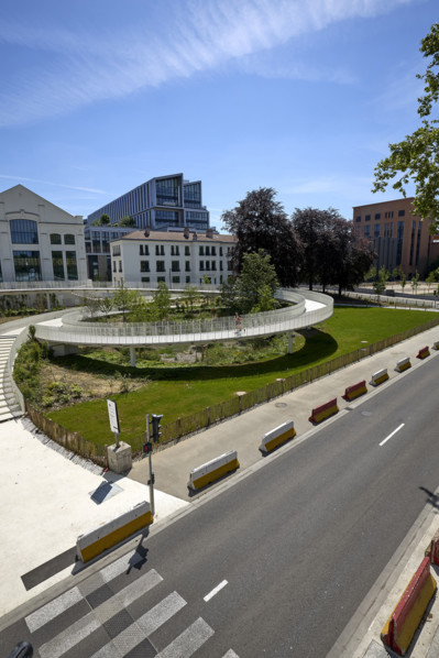 Urban greening in Saint-Denis