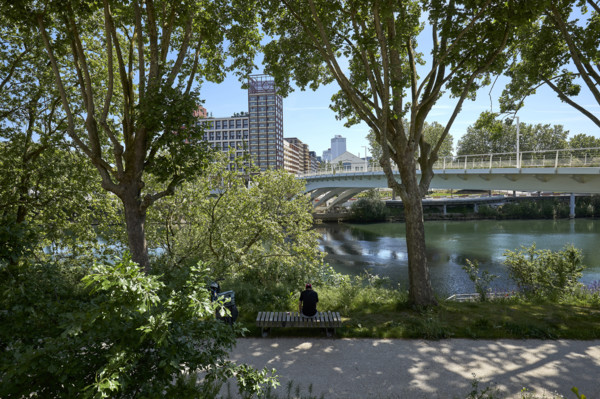 Urban greening in Saint-Denis