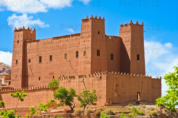 Restored kasbah, Morocco