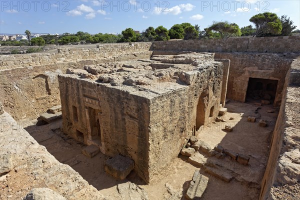 Archaeological excavation site