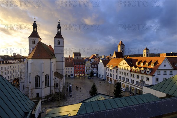 City view with Neupfarrkirche