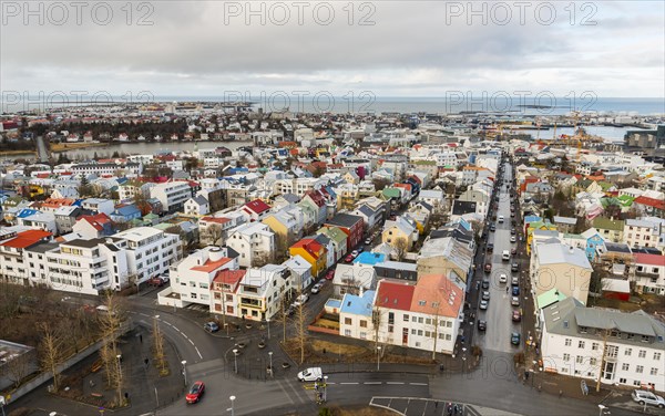 Streets and houses