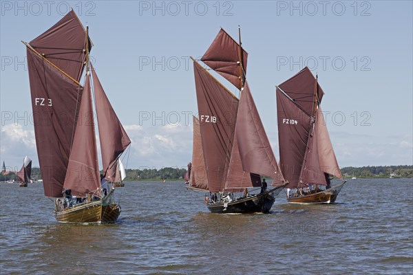 Zeesboots on Saaler Bodden