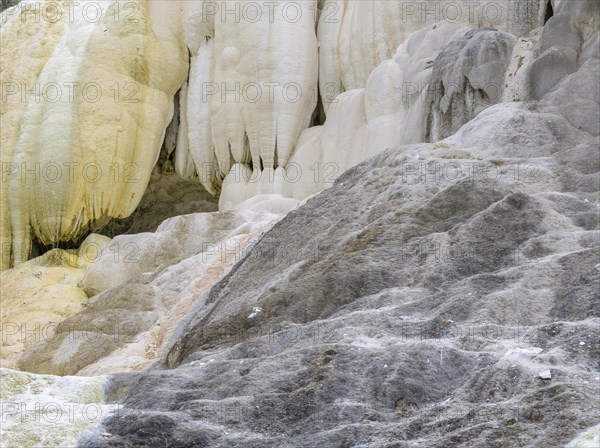 Lime deposits
