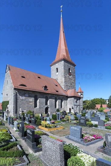 Late gothic hall church St Veit