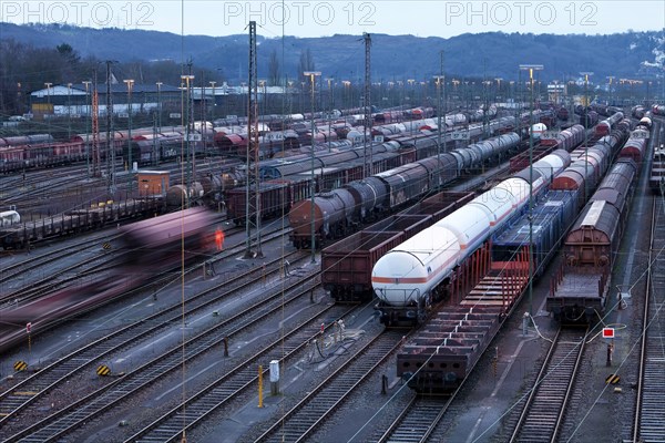 Train formation plant in the suburb of Vorhalle