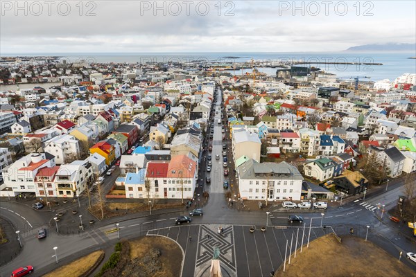 Streets and houses
