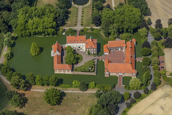 Moated castle