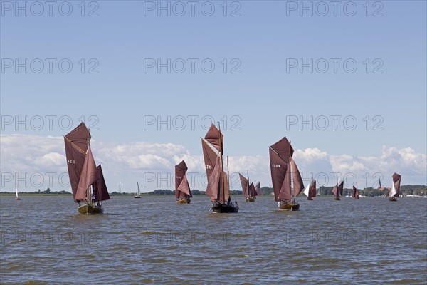 Zeesboots on Saaler Bodden