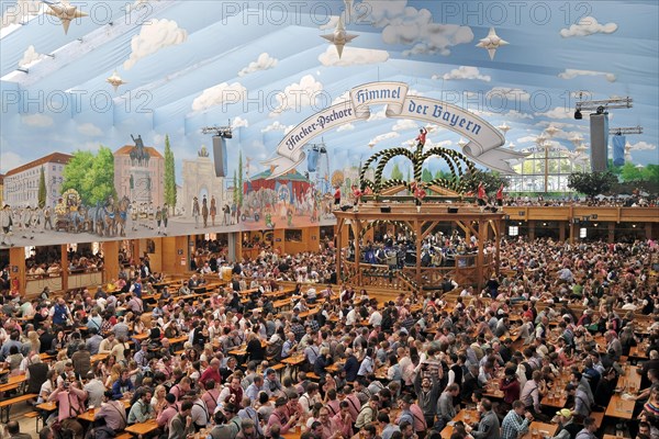 Beer tent Hacker Pschorr Brau