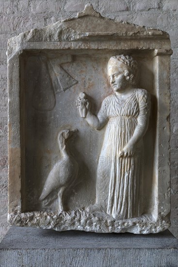 Tombstone of a girl named Plangon