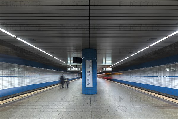 Subway station Frankenstrasse