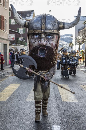 Dressed as Vikings