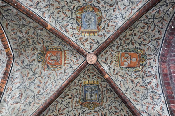 Decorated vault