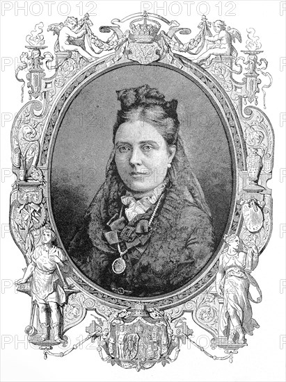 Potrait of Victoria Adelaide Mary Louisa