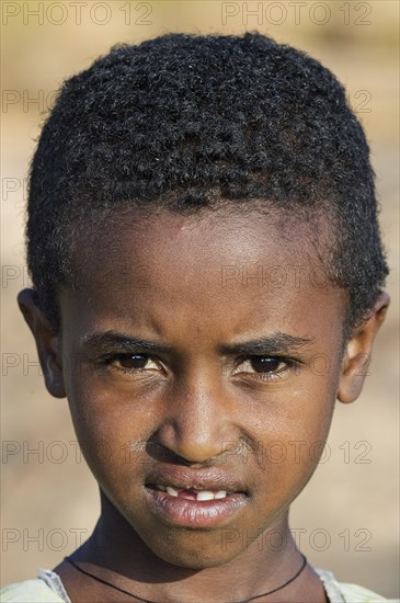 Portrait of a Tigray girl