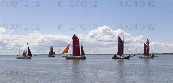 Zeesboots on Saaler Bodden