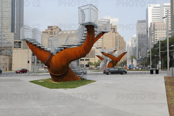 Steel sculpture