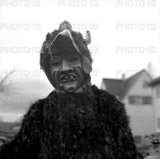 Man with mask