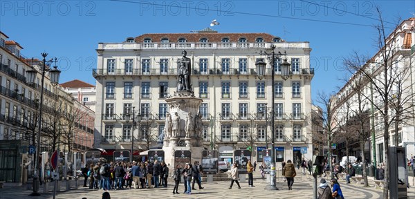 Praca de Luis de Camoes Square or Largo Camoes Square