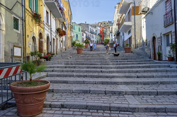 Long stairs