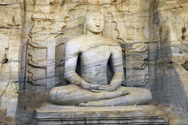 Buddha in Lotus Seat