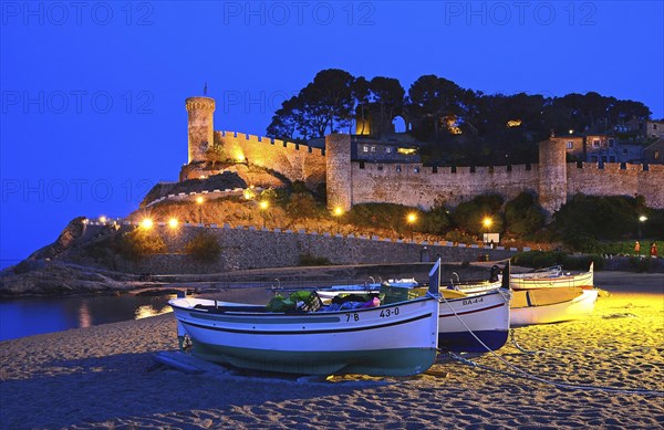 Fishing boats on the beach