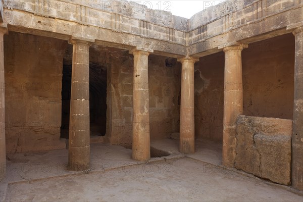 Archaeological excavation site