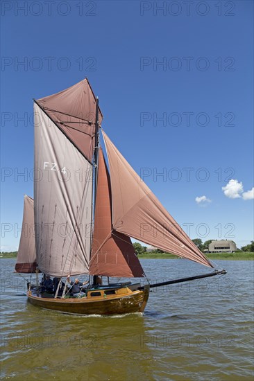 Zeesboot on Saaler Bodden