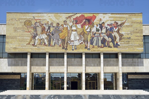 National History Museum with Shqiptaret Mosaic