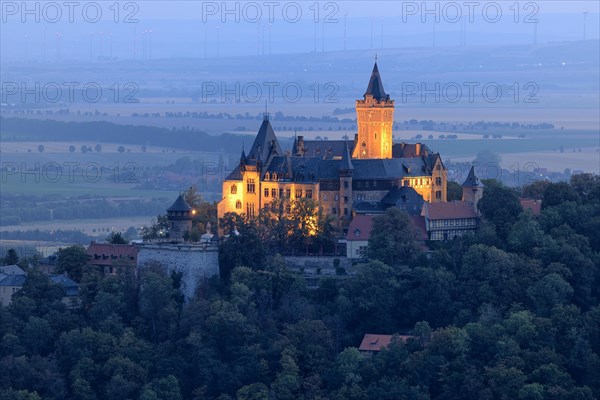 View on Wernigerode Castle