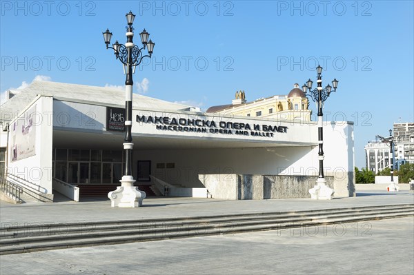 Macedonian Opera and Ballet building