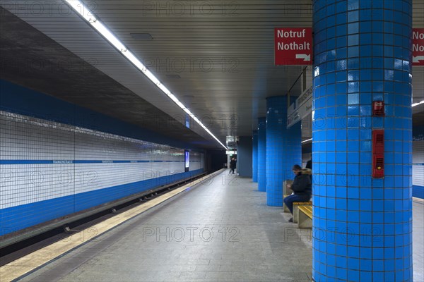 Subway station Frankenstrasse