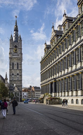 Tower Belfried and City Hall Stadhuis van Ghent