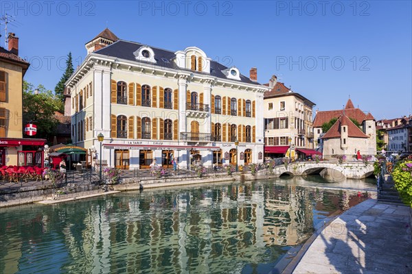 Old buildings at Canal in the downtown