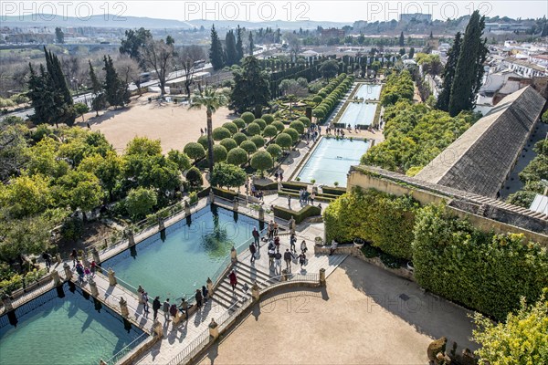 View of the Alcazar Garden