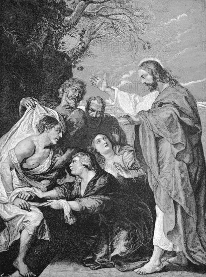 Christ Raising of Lazarus