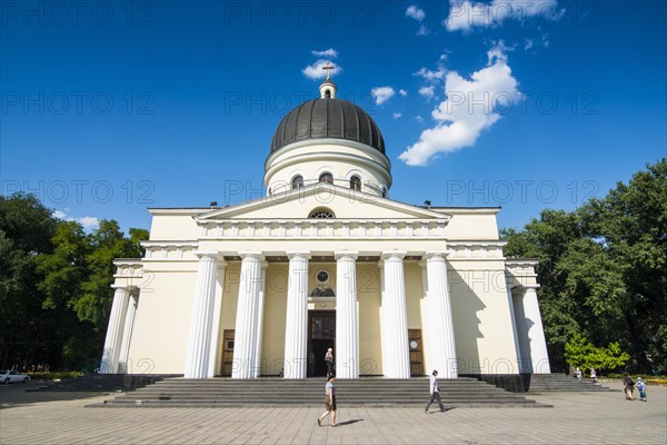 Nativitiy cathedral in the center
