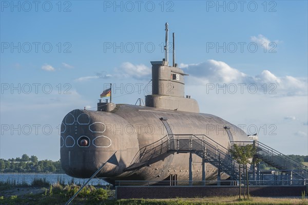 U11 submarine in the submarine museum at Burg inland lake