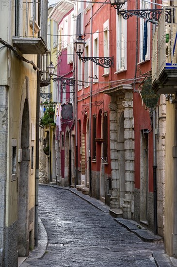 Narrow alleyway in old town