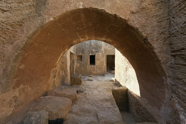 Archaeological excavation site