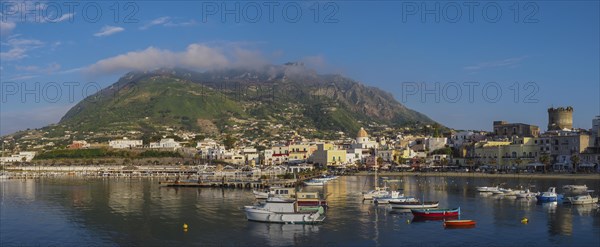 Harbor with fishing boats