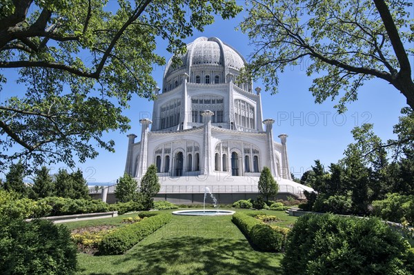 Sacral building The Bahai House of Worship