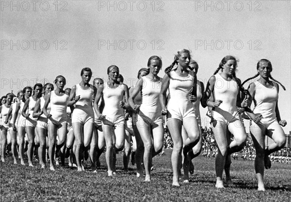 Women jogging