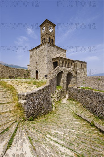 Clock tower on fortress